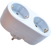 Двойник IN HOME R-2G 2 местн. с з/к 16А белый 4270 4690612010151