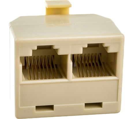 Разветвитель Cablexpert RJ45 8P8C джек 2x8P8C розетки US-12