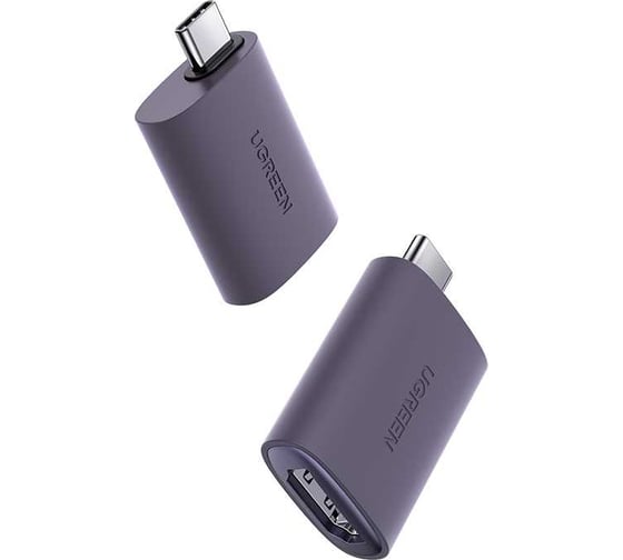 Адаптер Ugreen us320 usb-c to hdmi adapter, цвет: серый космос 70450