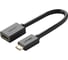 Кабель Ugreen (20137) mini hdmi male to hdmi female adapter, длина: 22 см, цвет: черный 20137_ 1