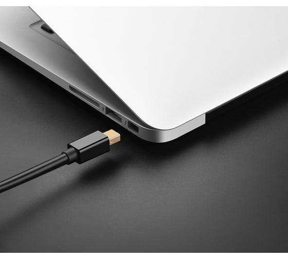 Кабель Ugreen md105 mini dp to dp cable, длина 1,5 м. цвет: черный 10477_