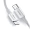Кабель Ugreen s171 usb-c to lightning cable m/m nickel plating abs shell, длина: 1,5м. цвет: белый 60748 2