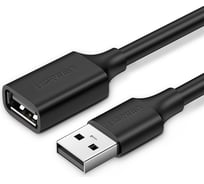Кабель Ugreen us103 usb 2.0 a male to a female cable, длина 3 м. цвет: черный 10317_