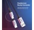 Кабель Ugreen us177 usb-a to micro usb + usb type-c cable, длина: 1 м. цвет: черный 30875_ 3