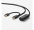 Кабель-удлинитель Ugreen us137 usb 2.0 active extension cable, длина: 5м, цвет: черный _ 20213 5