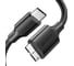 Кабель Ugreen us312 micro usb 3.0 to usb-c 3.1 3a, длина: 1 м. цвет: черный 20103_ 1
