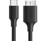 Кабель Ugreen us312 micro usb 3.0 to usb-c 3.1 3a, длина: 1 м. цвет: черный 20103_ 2