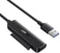 Конвертер Ugreen cm321 usb-a to 2.5-inch sata converter, длина 50 см. цвет: черный 70609 2