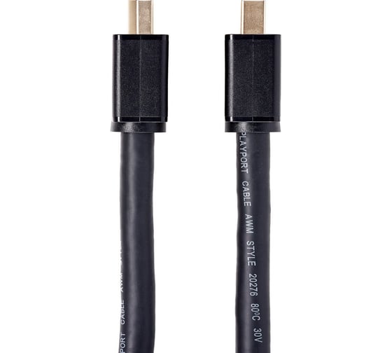 Соединительный кабель displayport - displayport 1.2v Telecom 4k 60hz 5m медь TCG715-5M