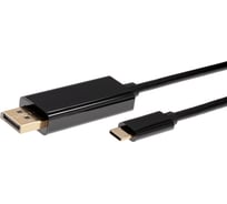 Кабель-адаптер usb 3.1 type cm - displayport m AOpen/Qust 4k 60hz 1.8m ACU422C-1.8M