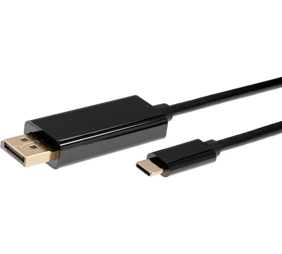 Кабель-адаптер usb 3.1 type cm - displayport m AOpen/Qust 4k 60hz 1.8m ACU422C-1.8M 1