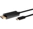 Кабель-адаптер usb 3.1 type cm - displayport m AOpen/Qust 4k 60hz 1.8m ACU422C-1.8M 1