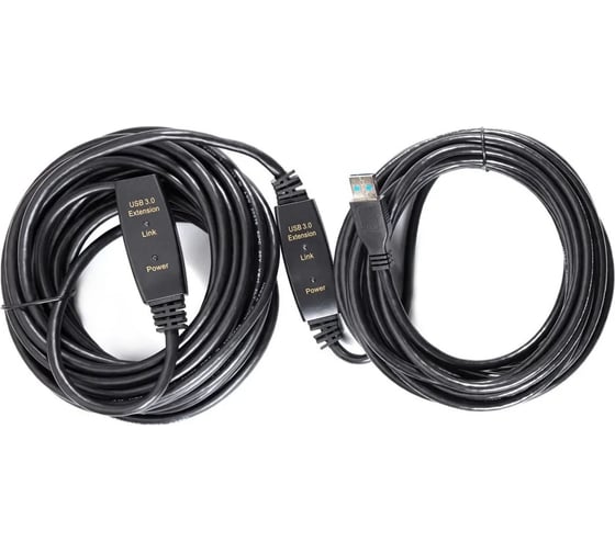 Удлинительный кабель-адаптер AOpen/Qust usb 3.0-repeater активный am - af 15m ACU827A-15M