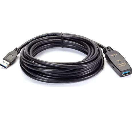 Удлинительный кабель-адаптер AOpen/Qust usb 3.0-repeater активный am - af 5m ACU827A-5M