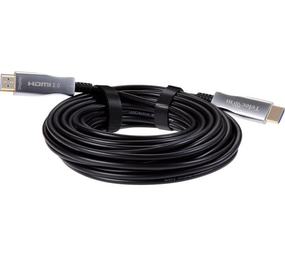 Активный оптический кабель hdmi 19m/m ver 2.0 Telecom 4k 60hz 10m TCG2020-10M