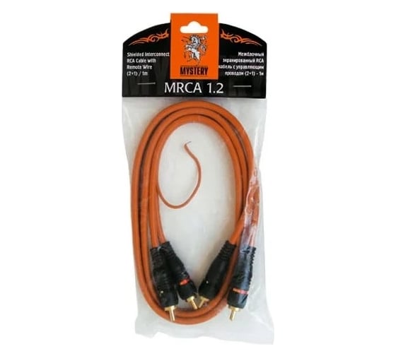 Кабели MYSTERY RCA, штекера, разветвители MRCA 1.2