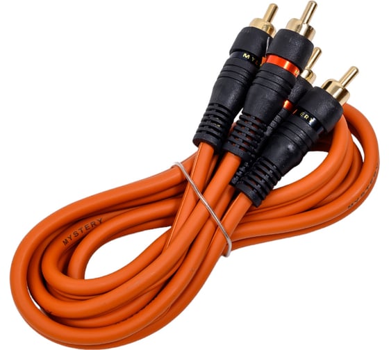 Кабели MYSTERY RCA, штекера, разветвители MRCA 1.2