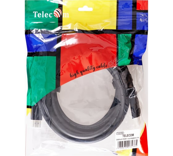 Соединительный кабель Telecom displayport - displayport 1.4v 8k 60hz 5m медь TCG755-5M
