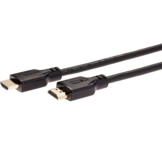 Кабель Telecom hdmi 19m/m ver 2.1 8k 60hz 2m медь TCG255-2M