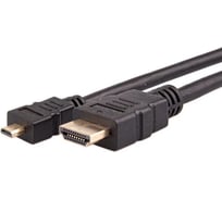 Кабель Telecom hdmi 19m - microhdmi 19m ver 2.0 3d/ethernet 1m медь TCG206-1M