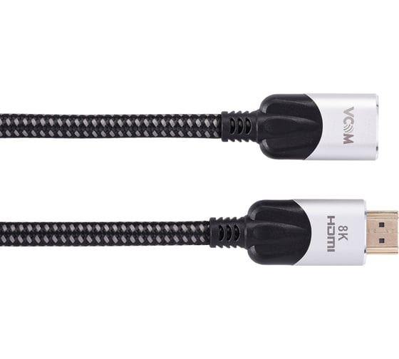 Удлинительный кабель VCOM hdmi 2.1v, 8k, 60hz, 1m, медь CG516M-1.0