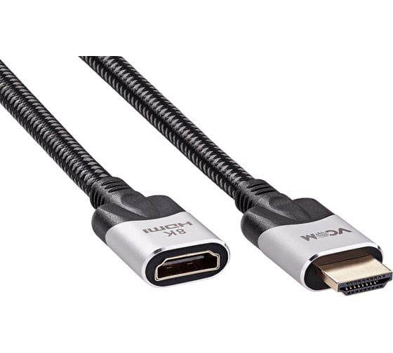 Удлинительный кабель VCOM hdmi 2.1v, 8k, 60hz, 1m, медь CG516M-1.0
