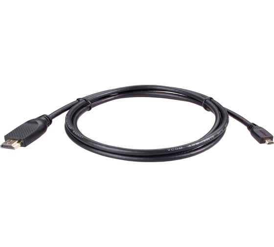 Кабель VCOM hdmi 19m - micro hdmi 19m, ver 2.0, 1.5m, медь CG587-1.5M