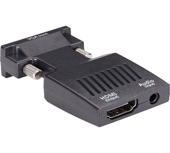 Переходник VCOM vga m и audio и micro usb - hdmi f 1080 60hz CA337A