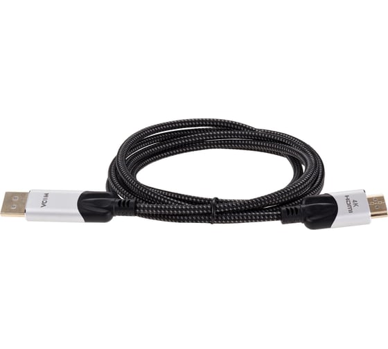 Кабель-переходник VCOM displayport m - hdmi m 4k 60hz 1.8m CG608M-1.8M