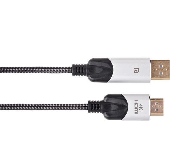 Кабель-переходник VCOM displayport m - hdmi m 4k 60hz 1.8m CG608M-1.8M
