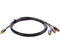 Соединительный кабель Telecom 3.5 jack m/3 rca m 1.5m TAV4545M-1.5M