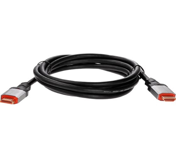 Кабель Telecom hdmi 19m/m ver 2.1 8k 60hz 2m металл разъемы медь TCG365-2M 1