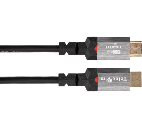 Кабель Telecom hdmi 19m/m ver 2.1 8k 60hz 3m металл разъемы медь TCG365-3M