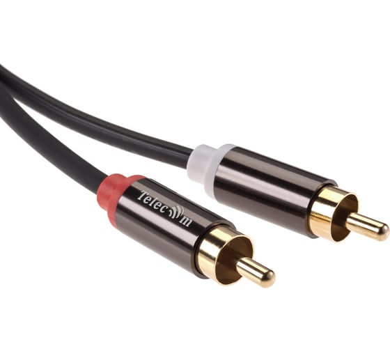 Соединительный кабель Telecom 3.5 jack m - 2xrca m 3m TAV7183M-3M 1