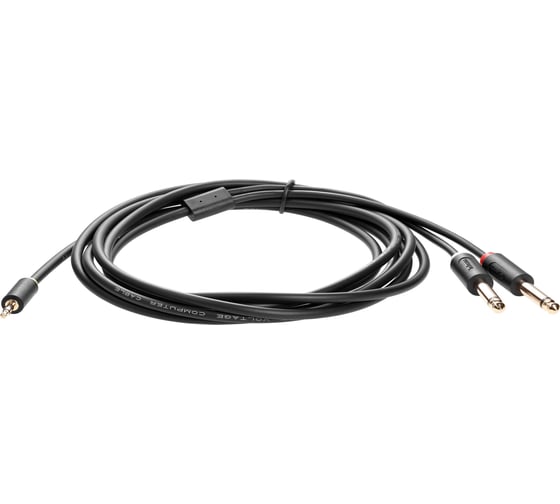 Кабель-адаптер Telecom 3.5 st m/2x6.35 st m 3m TAV6168-3M
