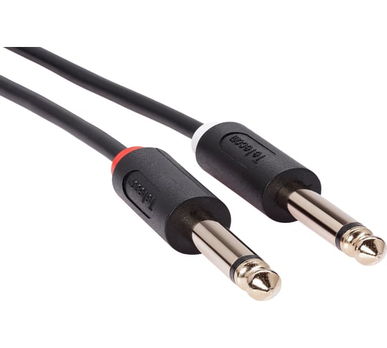 Кабель-адаптер Telecom 3.5 st m/2x6.35 st m 3m TAV6168-3M