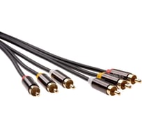 Соединительный кабель Telecom 3xrca m - 3xrca m 1.5m TAV7150M-1.5M