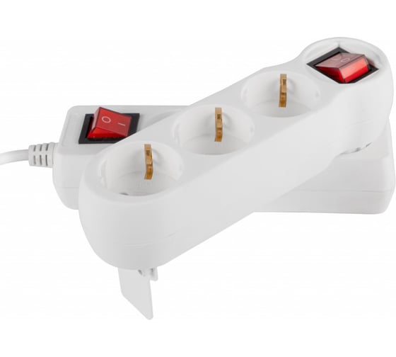Разветвитель с заземлением и выключателем Jazzway AD-3GS 5046672
