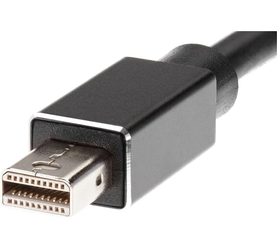 Кабель-переходник VCOM mini displayport m - hdmi f и vga f 4k 30hz allum shell 0.15m CG646M-0.15