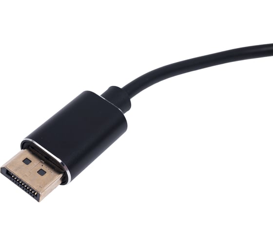 Кабель-переходник VCOM displayport m - hdmi f и vga f 4k 30hz allum shell 0.15m CG640M-0.15