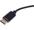 Кабель-переходник VCOM displayport m - hdmi f и vga f 4k 30hz allum shell 0.15m CG640M-0.15 4