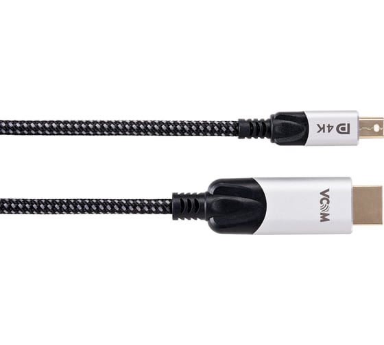 Кабель-переходник VCOM mini displayport m - hdmi m 4k 60hz 1.8m m CG615M-1.8