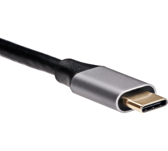 Кабель-адаптер Telecom usb 3.1 type cm - hdmi и usb 3.0 и pd 100wt charging 4k 30hz TUC010T