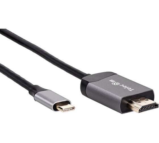 Кабель-адаптер Telecom usb 3.1 type cm - hdmi am 4k 60hz, 1.8m TCC008T-1.8M