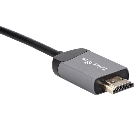 Кабель-адаптер Telecom usb 3.1 type cm - hdmi am 4k 60hz, 1.8m TCC008T-1.8M