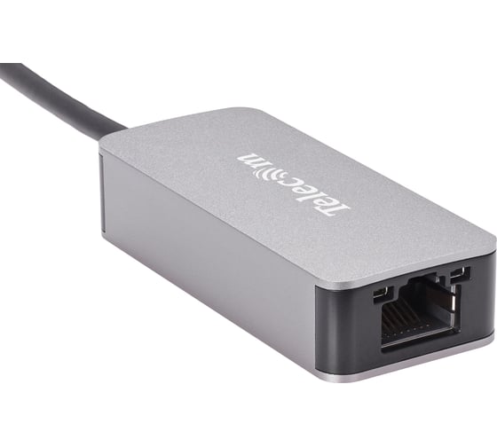 Кабель-переходник Telecom usb 3.0 - rj-45 2.5g ethernet и type c адаптер, 0.15m TU325M