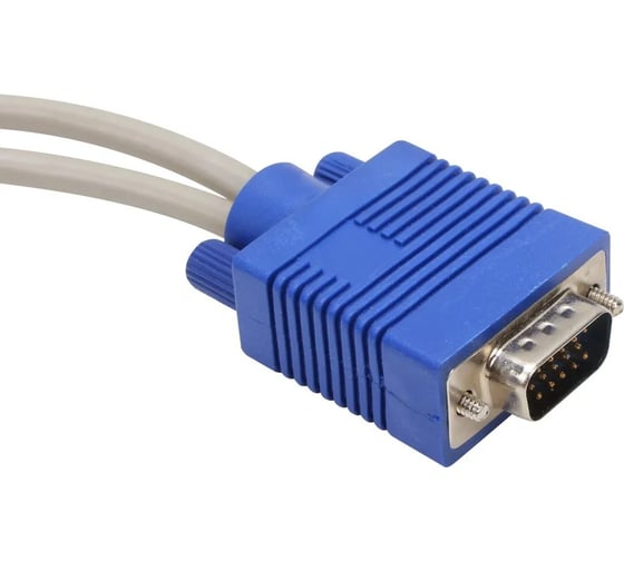 Кабель-разветвитель VCOM vga 1 - 2 1x15m/2x15f медь 0.2m VVG6530-0.2M