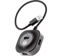 Кабель-концентратор VCOM usb 3.0 - 4хusb 3.0 и micro usb 0.3m DH307