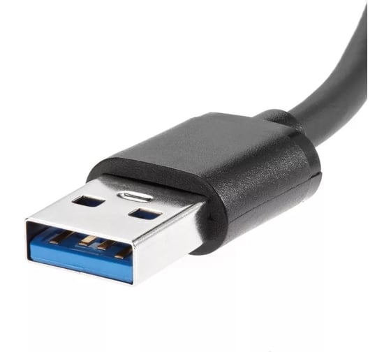 Кабель-концентратор VCOM usb 3.0 - 4хusb 3.0 и micro usb 0.3m DH307