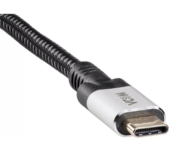 Кабель-адаптер VCOM displayport am - usb 3.1 type cm 8k 60hz 1.8m CU422VB-1.8